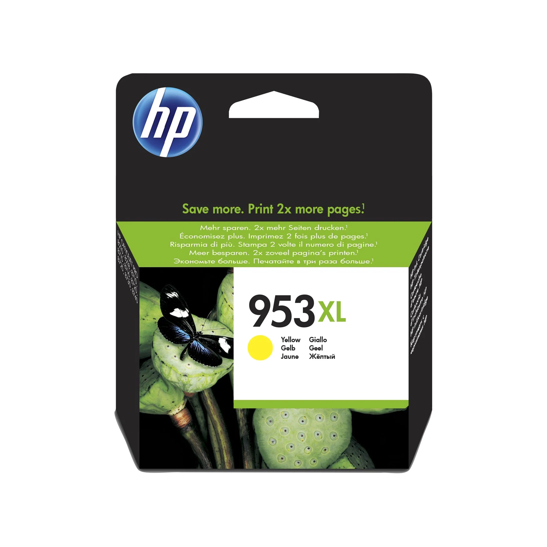 HP 953XL (F6U18AE) Original Tintenpatrone Gelb Kompatibilität: HP OfficeJet Pro 870er, 770er Serie