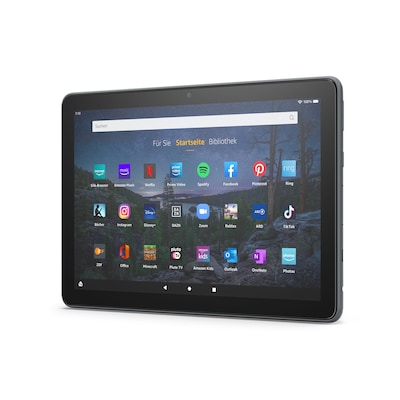 Amazon Fire HD 10 Plus Tablet (2021), schwarz 25,6cm (10,1") Full-HD Display, 32 GB Speicher - mit Werbung
