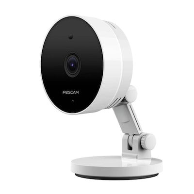 Foscam C5M Überwachungskamera Weiß 5MP (3072x1728), WLAN/LAN, Innenbereich, 8m Nachtsicht, Personen-/Haustiererkennung