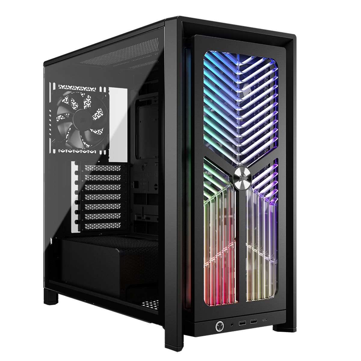 Corsair FRAME 4000X RS Black - Gehäuse - Miditower - Schwarz