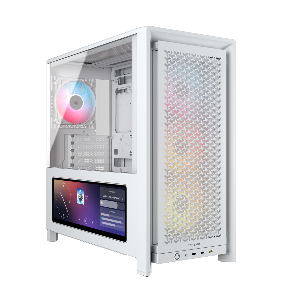 CORSAIR FRAME 4000D LCD RS ARGB White | PC-Gehäuse