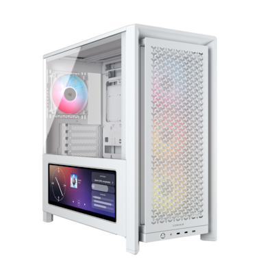 CORSAIR FRAME 4000D LCD RS ARGB White | PC-Gehäuse