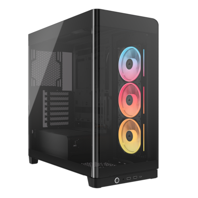 CORSAIR FRAME 4500X LX-R RGB LINK schwarz | PC-Gehäuse