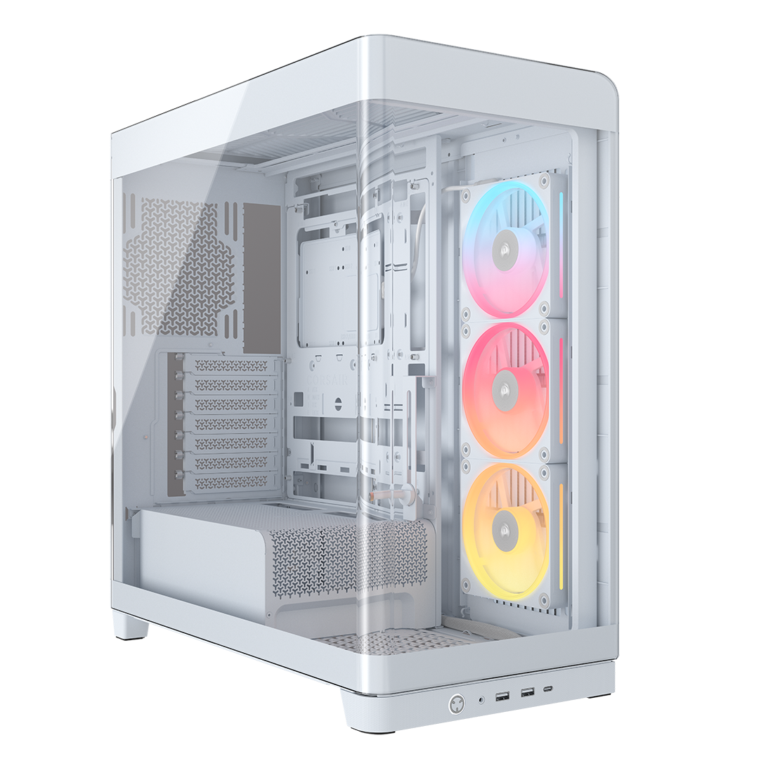 CORSAIR FRAME 4500X LX-R RGB LINK weiß | PC-Gehäuse