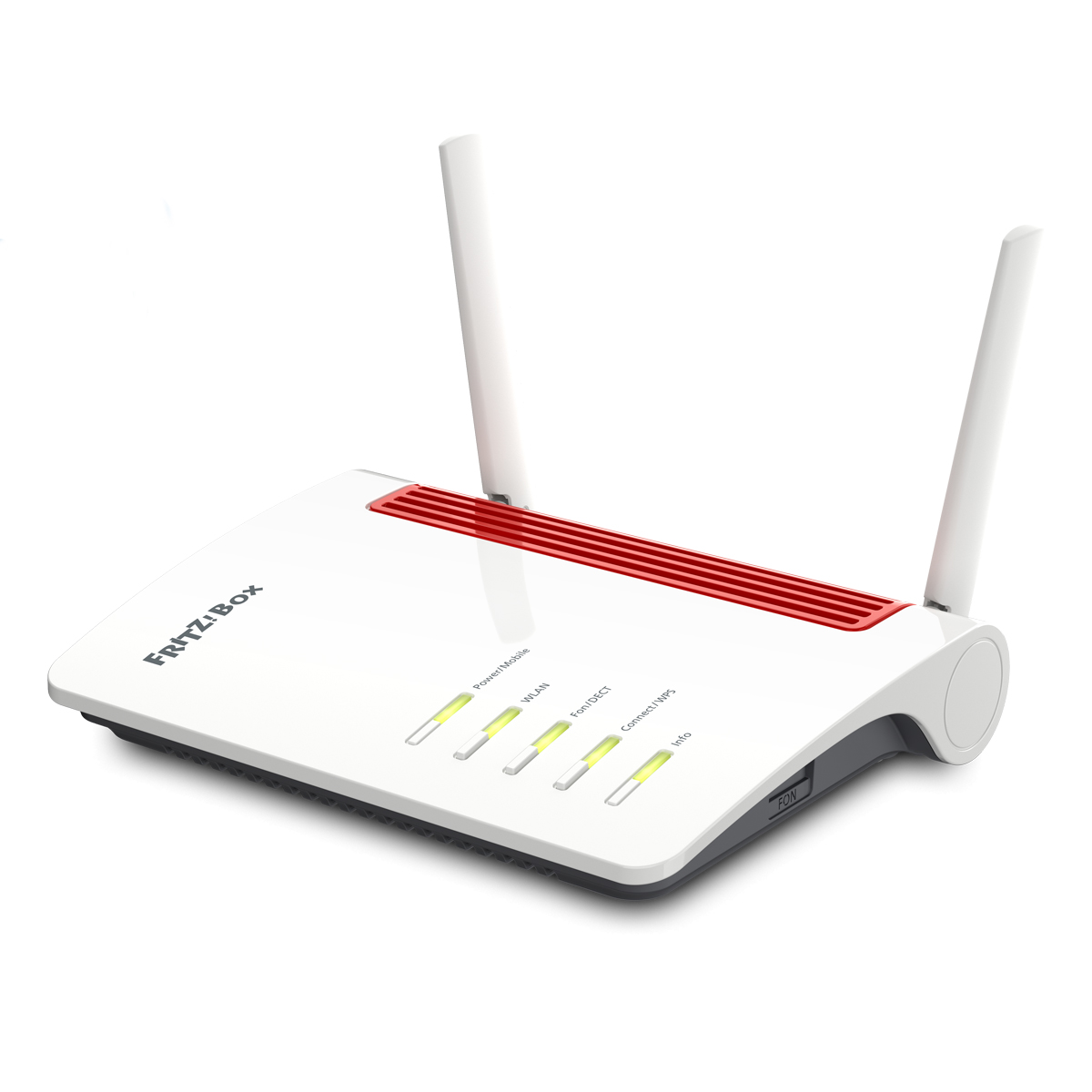 FRITZ!Box 6850 4G WiFi 5 (WLAN AC) Router, Dualband, max. 1.300 Mbit/s, 4G/LTE bis 300 Mbit/s