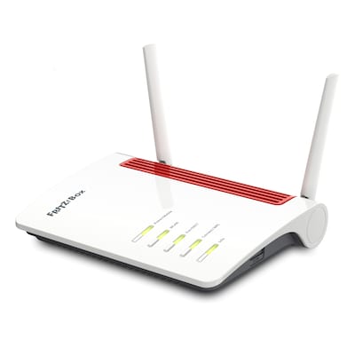 FRITZ!Box 6850 4G WiFi 5 (WLAN AC) Router, Dualband, max. 1.300 Mbit/s, 4G/LTE bis 300 Mbit/s