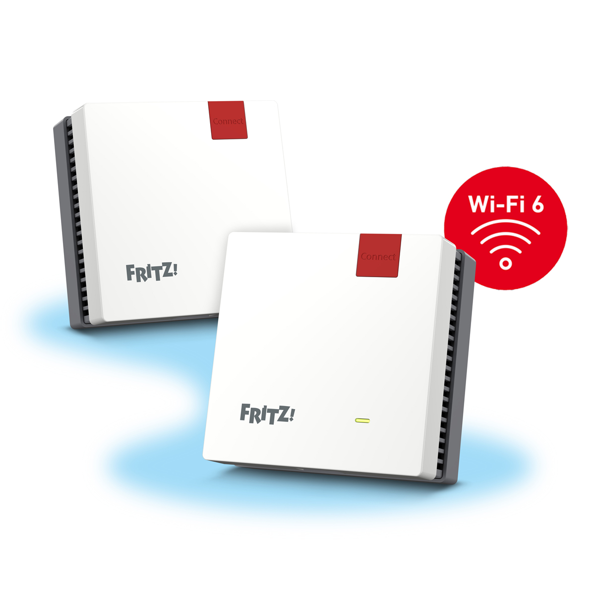 Image of FRITZ!Mesh Set 1600 2er Pack 2x FRITZ!Repeater 1200 AX, WiFi 6 Dual-Band bis zu 3.000 Mbit/s