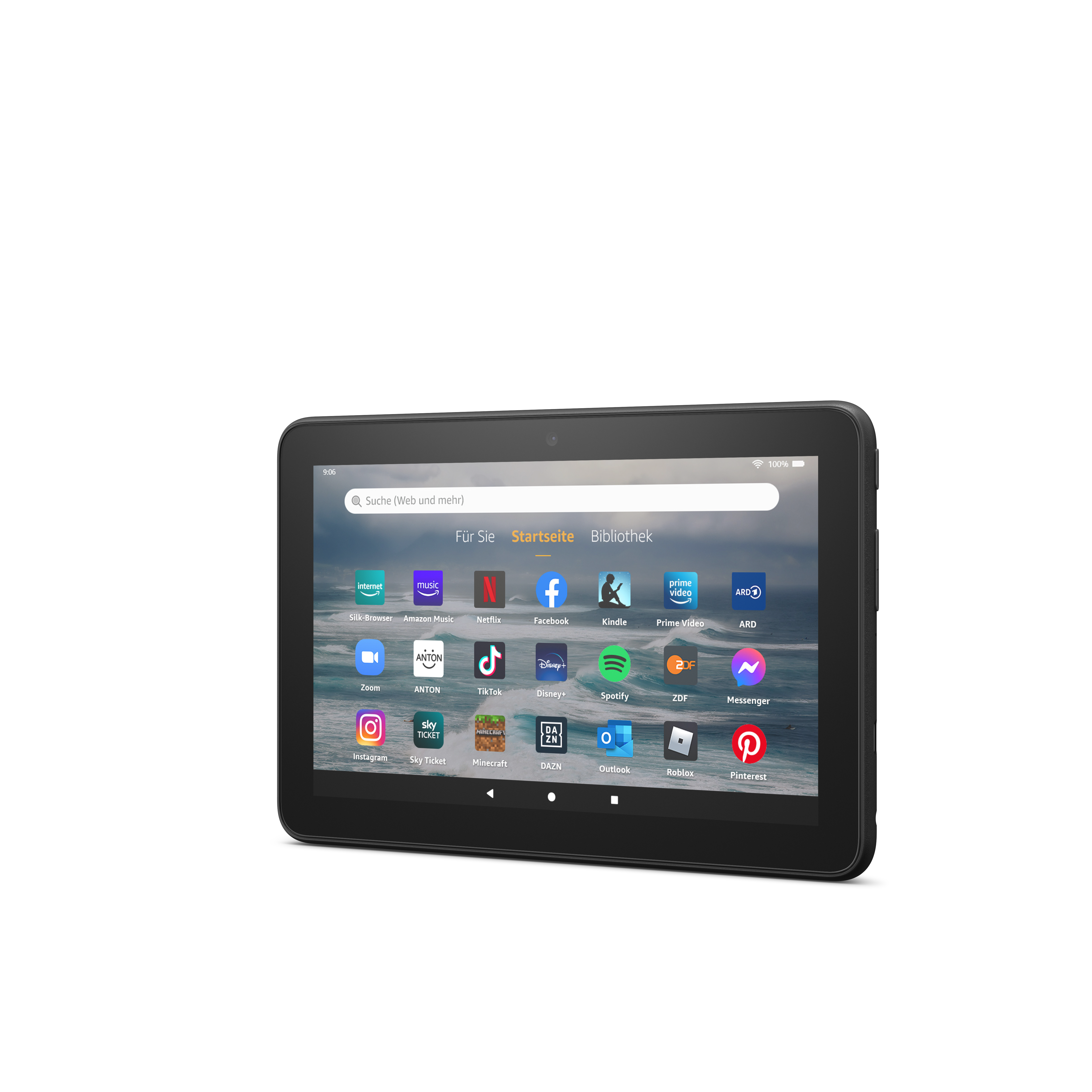 Amazon Fire 7 Tablet (2022), schwarz 7-Zoll-Display, 16 GB