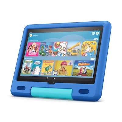 Amazon Fire HD 10 Kids-Tablet (2021), Himmelblau 25,6cm (10,1") Full-HD Display, 32 GB Speicher