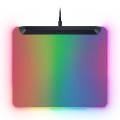 Razer Firefly V2 Pro Gaming Mauspad - komplett beleuchtetes RGB-Gaming-Mauspad mit 15 Zonen und integriertem USB-2.0-Ans...