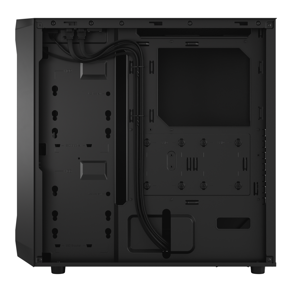 Fractal Design Focus 2 Black Solid | PC-Gehäuse Gehäuse Produkt Bild 10