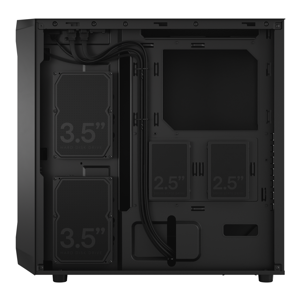Fractal Design Focus 2 Black Solid | PC-Gehäuse Gehäuse Produkt Bild 11