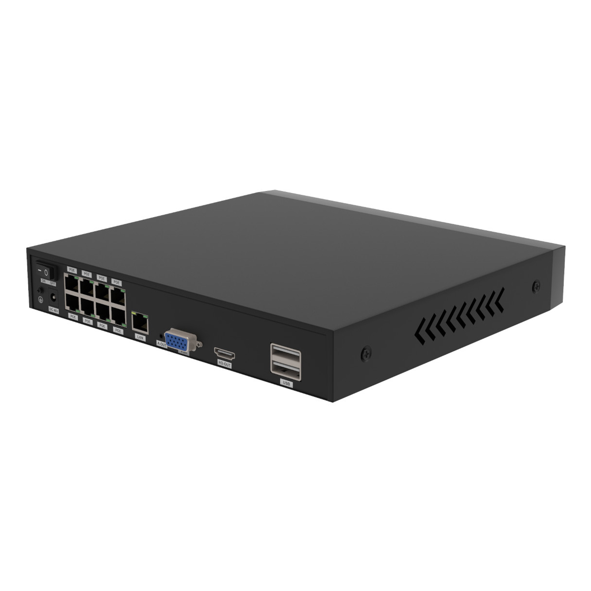 Foscam FN9108E-T4-2T Video-Überwachungssystem Schwarz 4x 3K PoE Dome Kamera, 1x 8-Kanal NVR NVR Produkt Bild 9