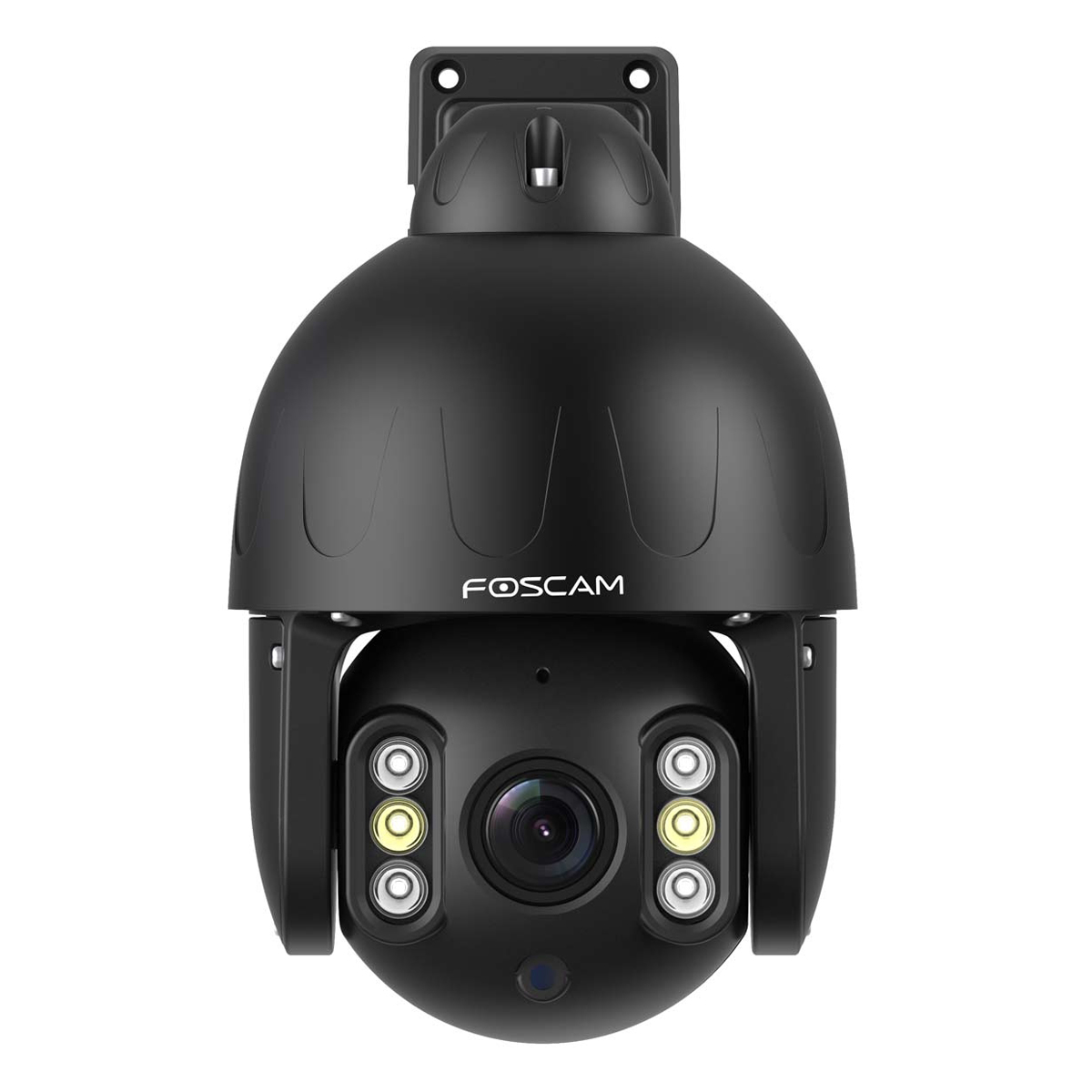Foscam SD8EP PoE Überwachungskamera Schwarz 8MP (3840x2160), Power over Ethernet, Schwenk- und Neigefunktion, 4x optisch...