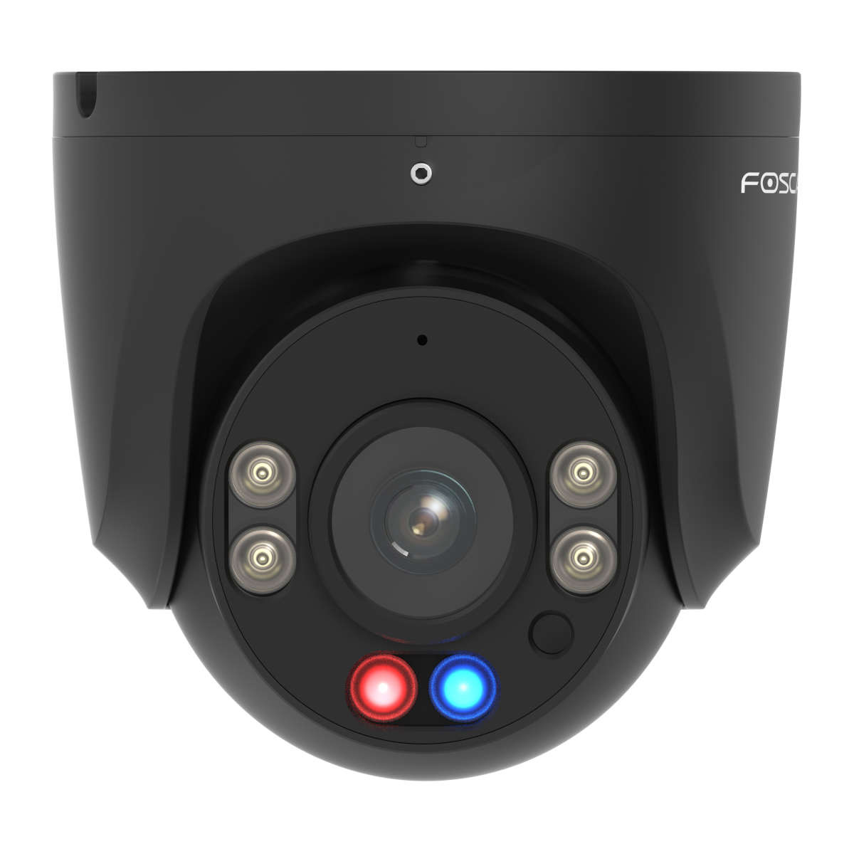 Thumbnail - Foscam W5EP Überwachungskamera Schwarz 5MP (3072x1728), PoE, Integrierte Scheinwerfer, Rot-blaue Warnlichter und Sirene