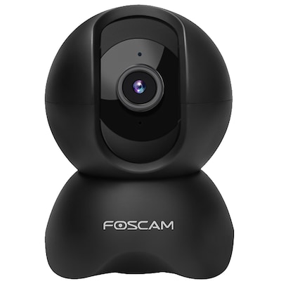 Foscam X5 Überwachungskamera Schwarz 5MP (2592x1944), WLAN, Schwenken/Neigen, 8m Nachtsicht, Personenerkennung