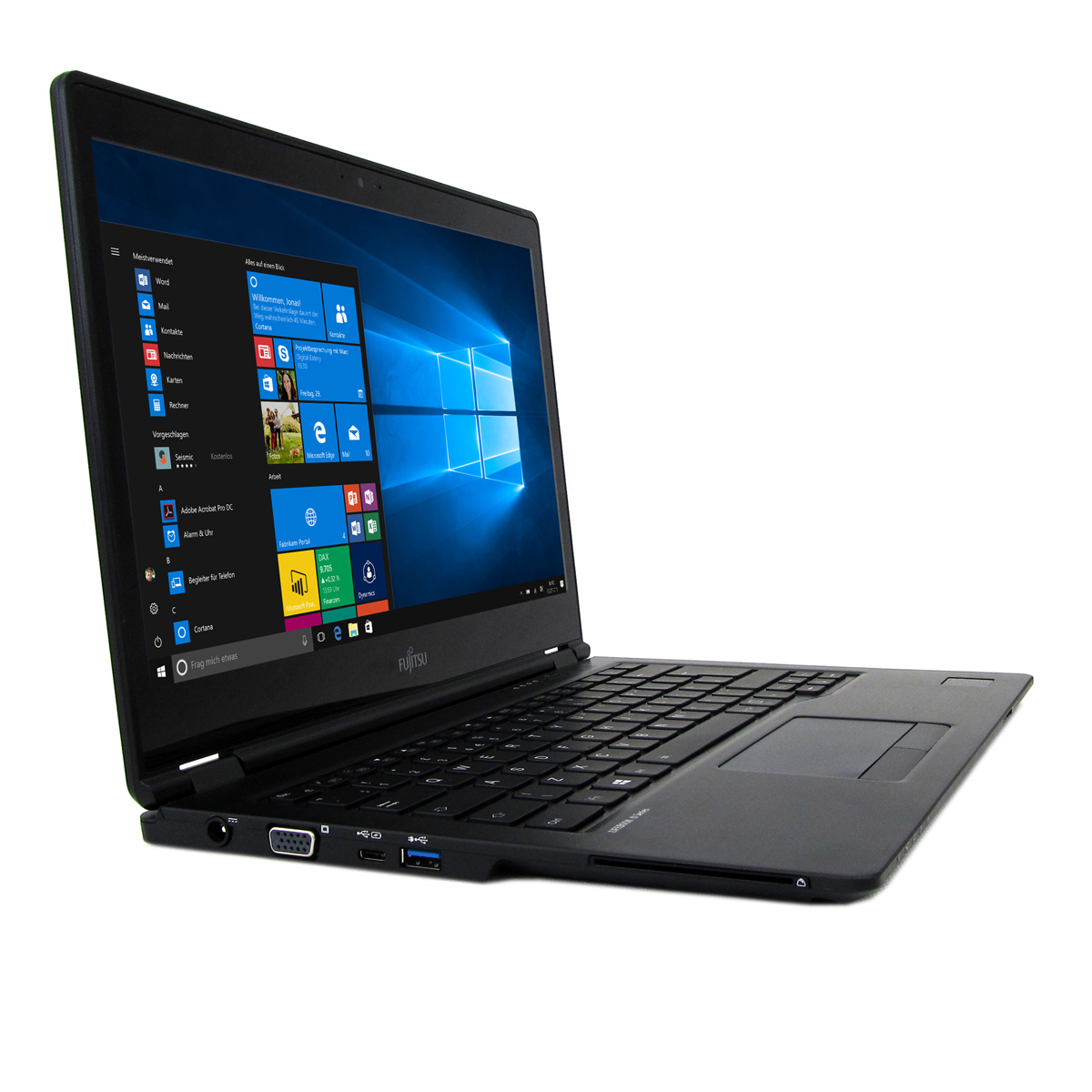 Wie neu: Fujitsu LIFEBOOK U748 i5 8. Generation, 16 GB, 512 GB SSD, 14" Full HD, UHD Graphics 620, 4G LTE, Win 11 Pro | Refurbished