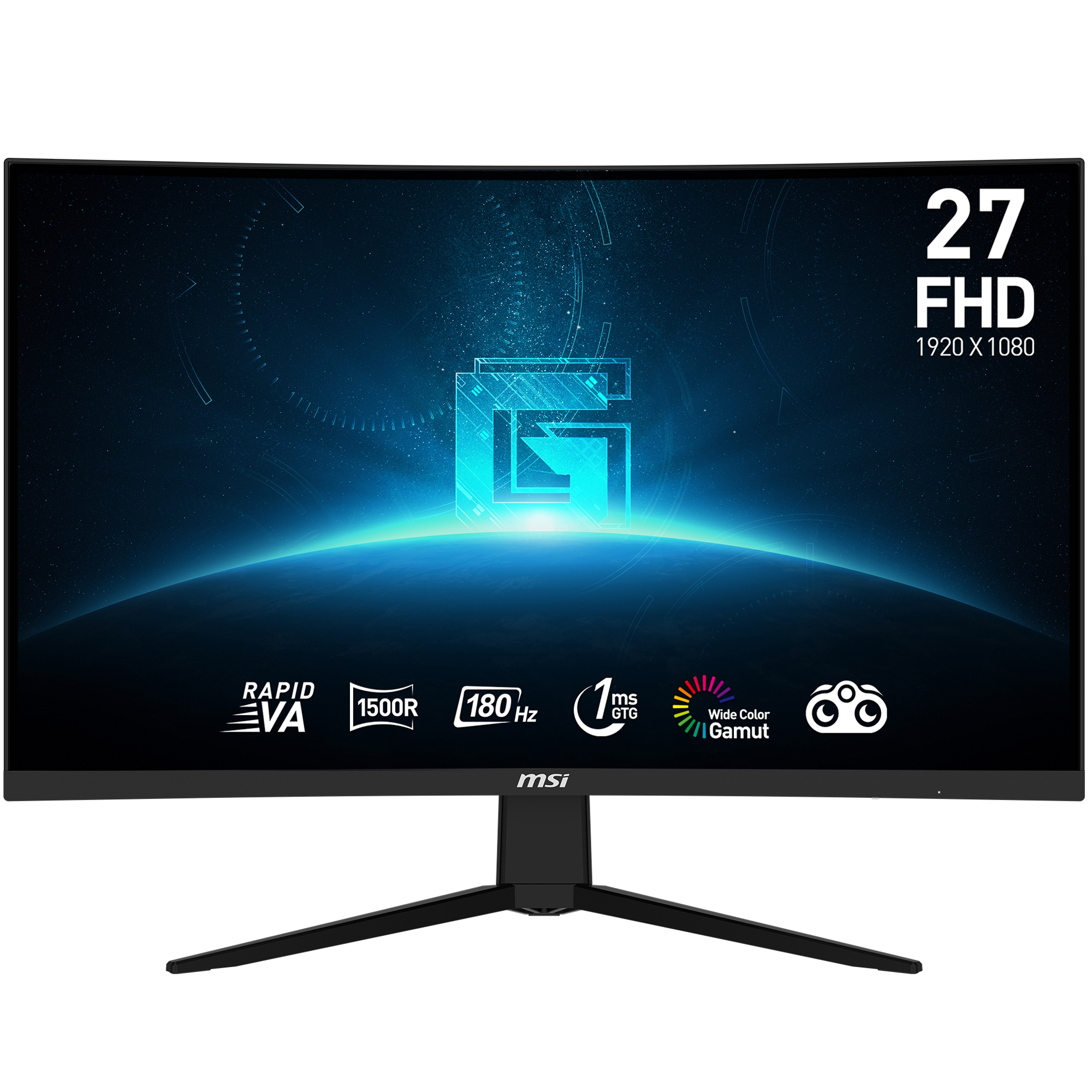 MSI G27C3FDE Gaming Monitor - Curved, 180Hz, 1ms B-Ware