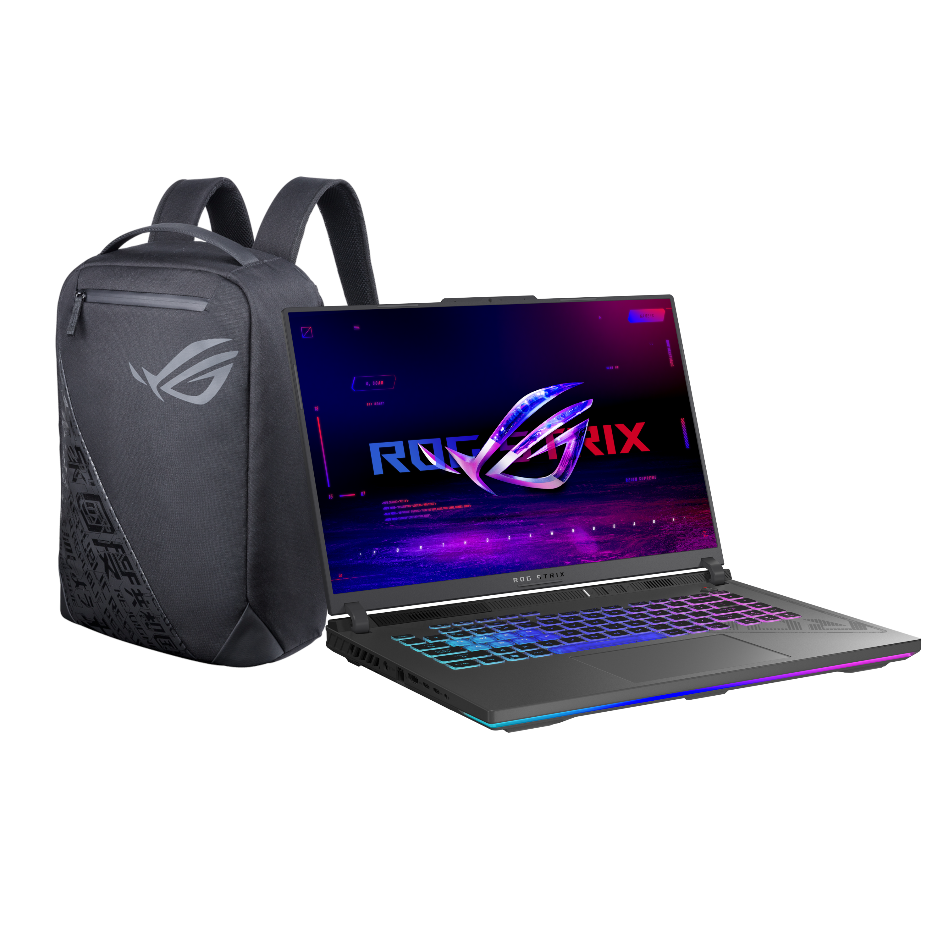 ASUS ROG Strix G16 G614JV-N4120W + ASUS ROG BP1501G Rucksack - 16" WQXGA IPS, 240Hz, Intel Core i9-13980HX , 16GB RAM, 1...