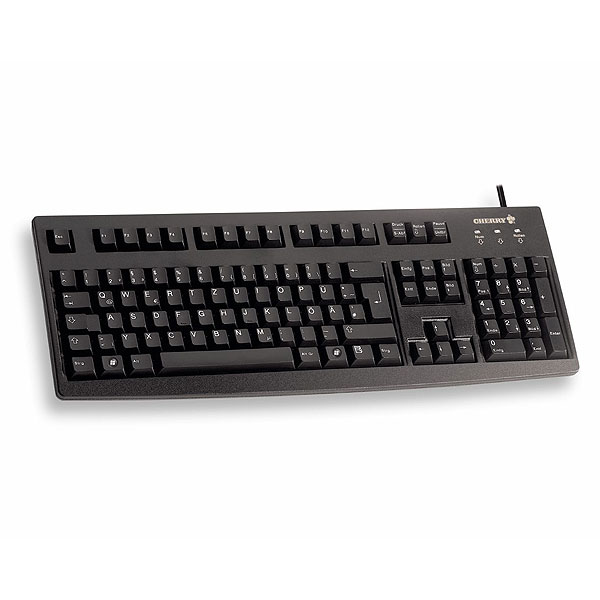 Thumbnail - CHERRY G83-6105LUNFR-2 Tastatur, französisches Layout, USB-Anschluß, schwarz