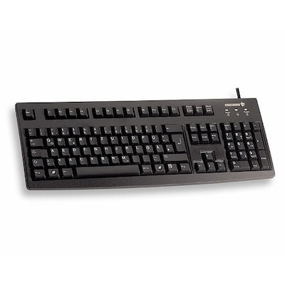 Thumbnail - CHERRY G83-6105LUNFR-2 Tastatur, französisches Layout, USB-Anschluß, schwarz