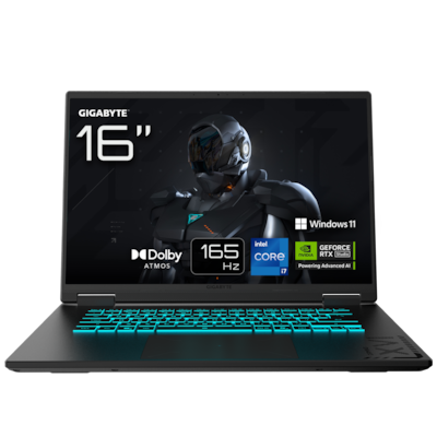 GIGABYTE GAMING A16 CMHI2DE894SH B-Ware - 16" FHD+ 165 Hz Display, Intel Core i7-13620H, 16GB RAM, 1TB SSD, NVIDIA GeFor...