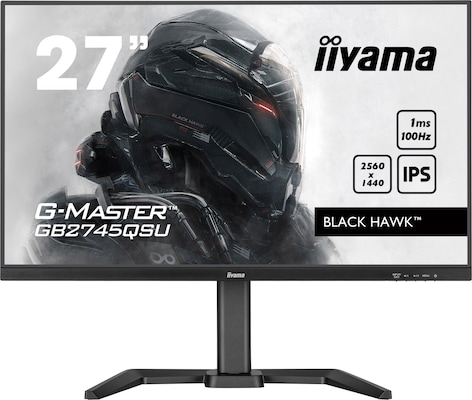 LCD Iiyama G-MASTER GB2745QSU-B2 Gaming Monitor - QHD, 100Hz