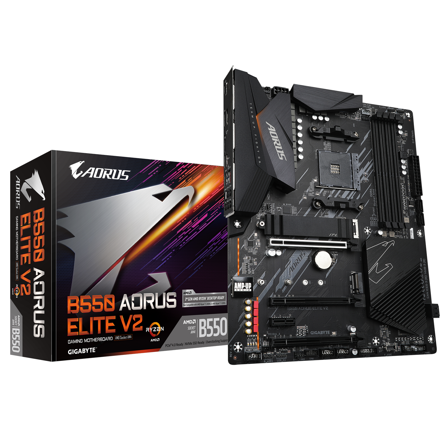 Gigabyte B550 AORUS ELITE V2 Mainboard Sockel AM4 B-Ware