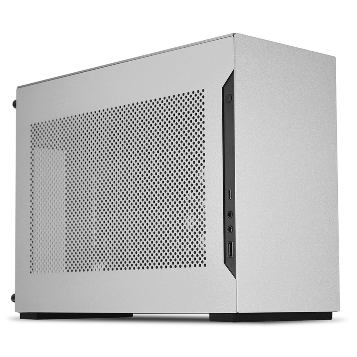 Lian Li DAN Cases A4-H2O silber | PC-Gehäuse