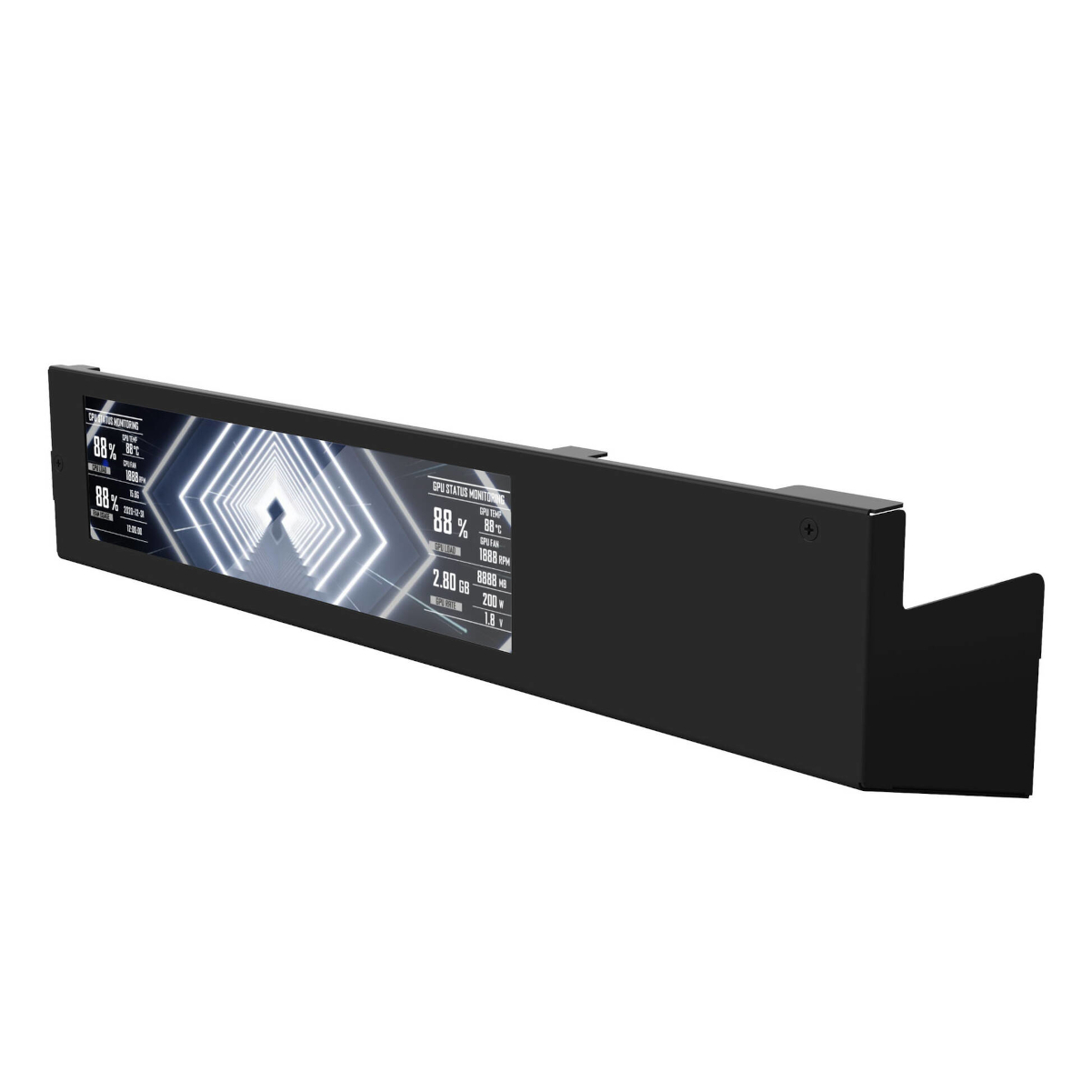 Lian Li O11 Vision-M 92 LCD Screen black - Bild 3