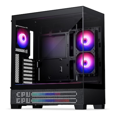 PHANTEKS XT View Matrix schwarz | PC-Gehäuse