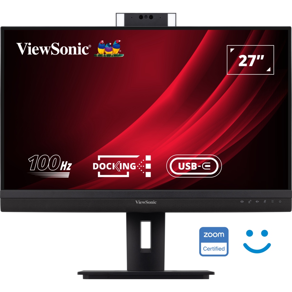 ViewSonic VG2757V-2K Office Monitor 27" QHD, IPS, 100 Hz, 5ms