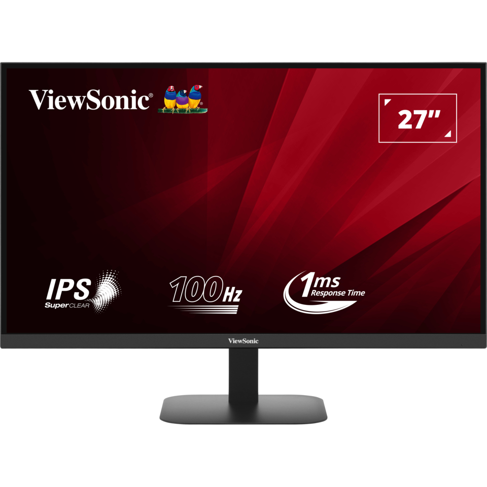 ViewSonic VA2708-2K-HD Monitor 27" 2K QHD, IPS, 100 Hz, 1ms