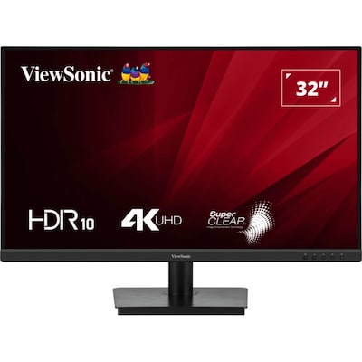 ViewSonic VA3208-4K-HD Monitor 31,5 cm (32 Zoll), 4K-UHD, 16:9, 4ms, IPS, 300cd/m², 60 Hz, HDR 10