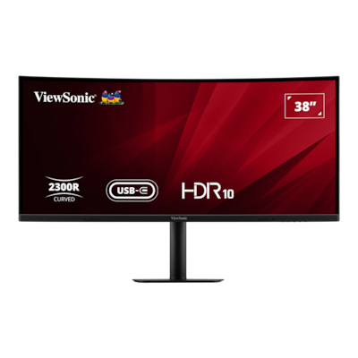 ViewSonic VA3820C 38" UWQHD+ 21:9 Curved Monitor mit USB-C Hub