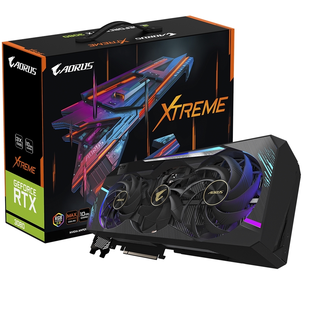 Gigabyte Grafikkarte Nvidia Rtx 3080 Gigabyte Aorus GeForce RTX