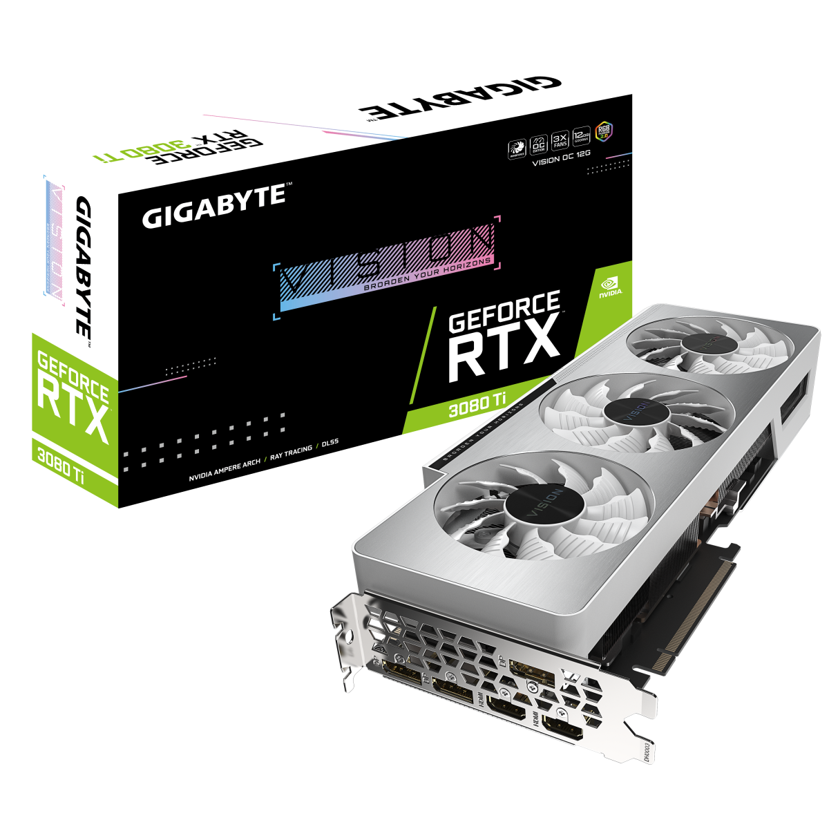 1*S様 【ジャンク品】GIGABYTE GeForce RTX 3080 OC GIGABYTE GeForce RTX 3080 Ti VISION OC 12GB GDDR6X Grafikkarte