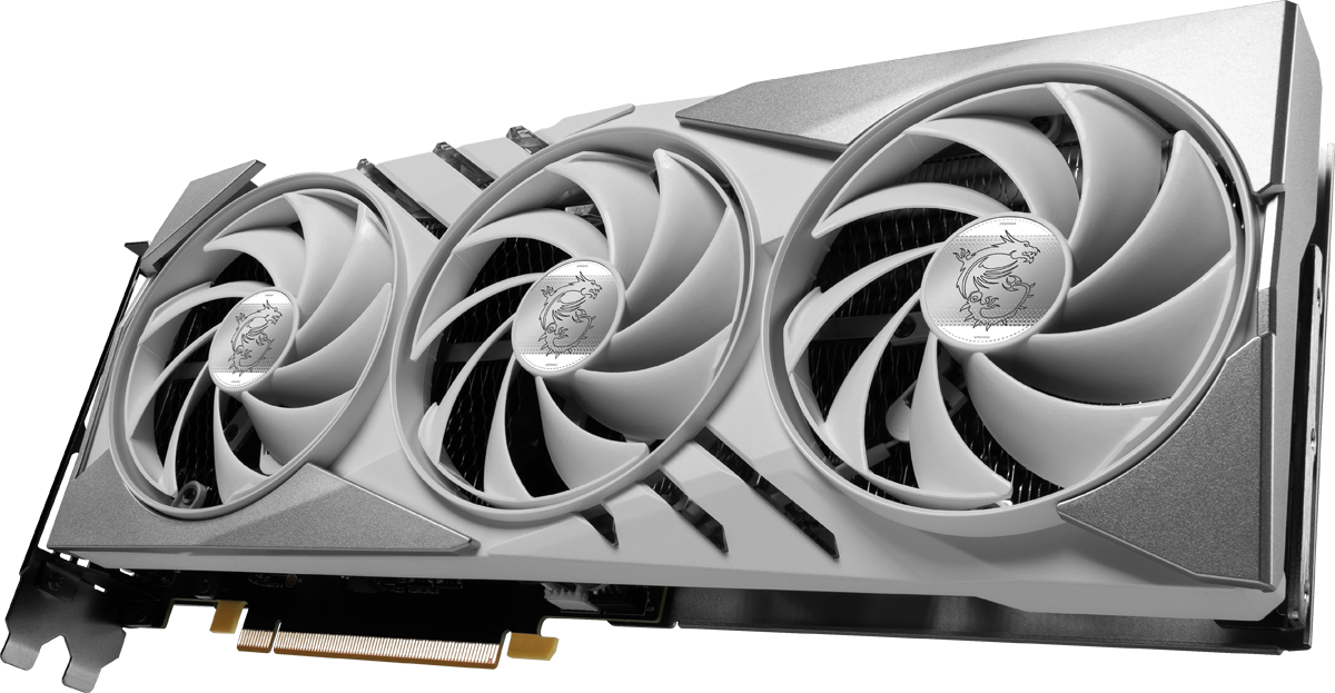 MSI GeForce RTX 4070 Super 12G GAMING X SLIM WHITE - Grafikkarten