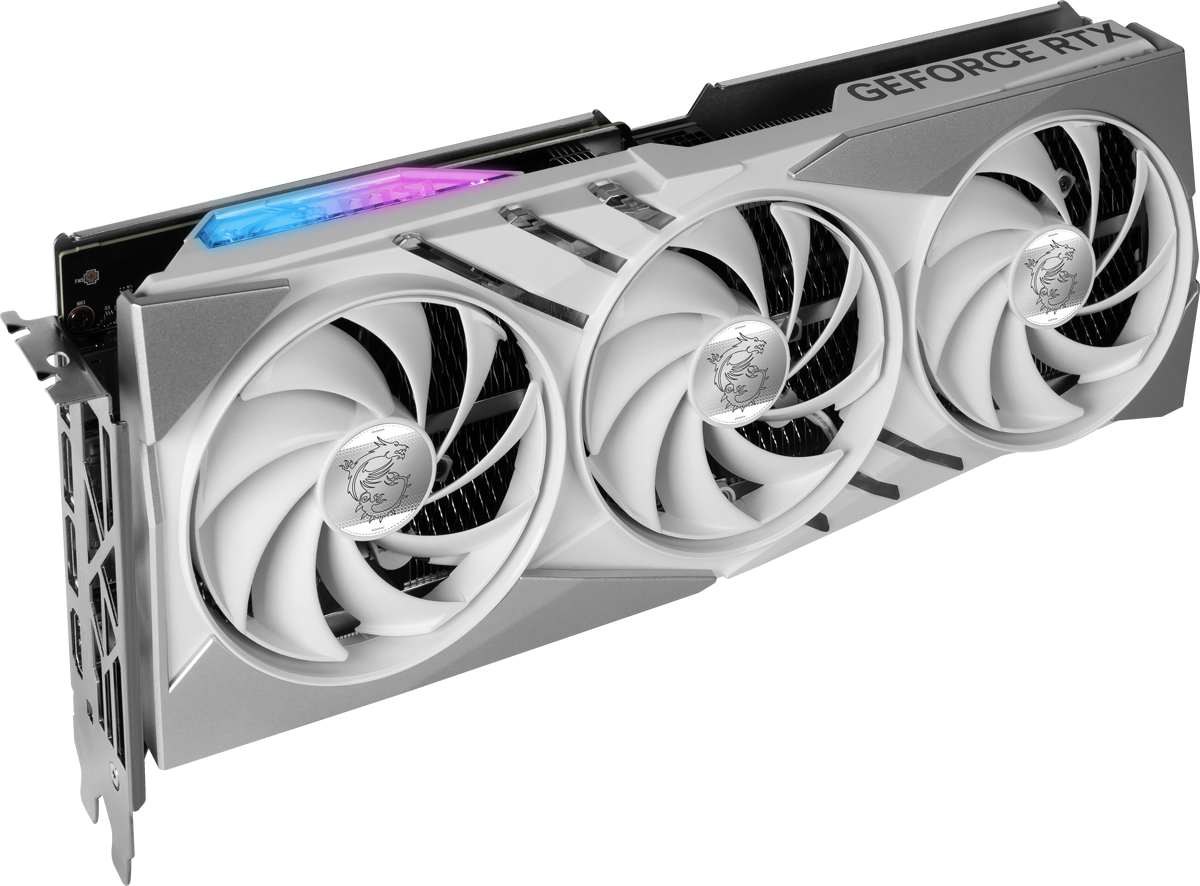 MSI GeForce RTX 4070 Super 12G GAMING X SLIM WHITE - Grafikkarten