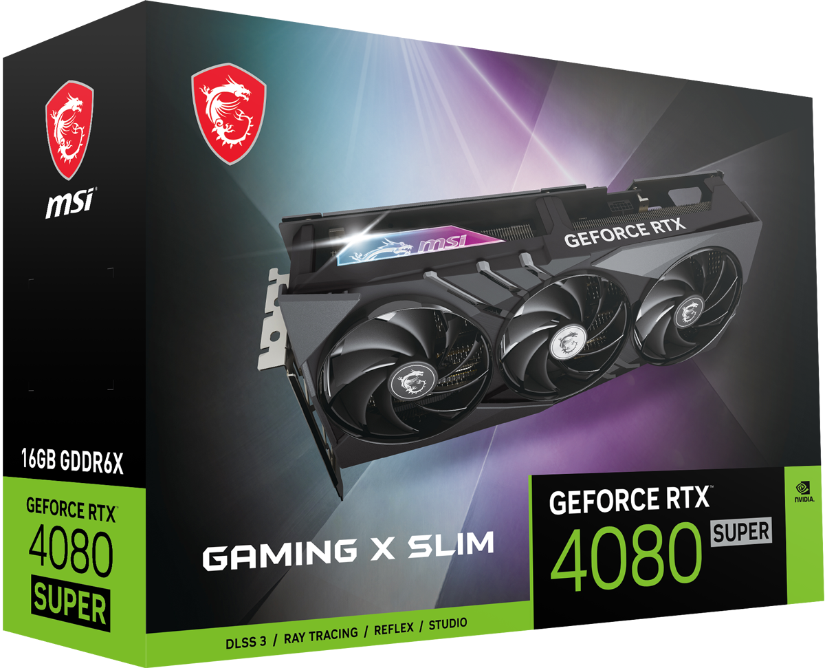 MSI GeForce RTX 4080 Super 16G GAMING X SLIM - Grafikkarten online