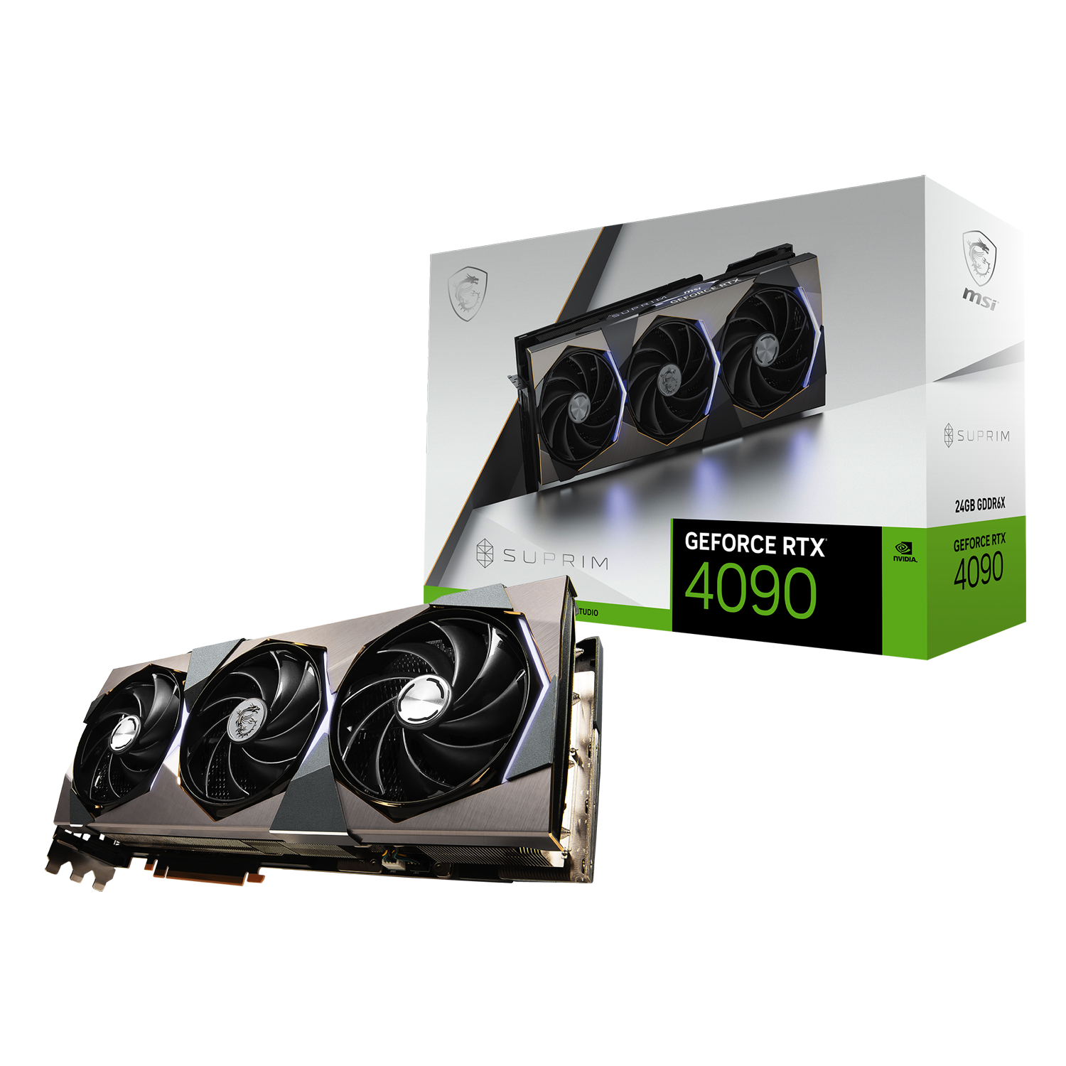 MSI GeForce RTX 4090 SUPRIM X 24G Grafikkarte - Grafikkarten