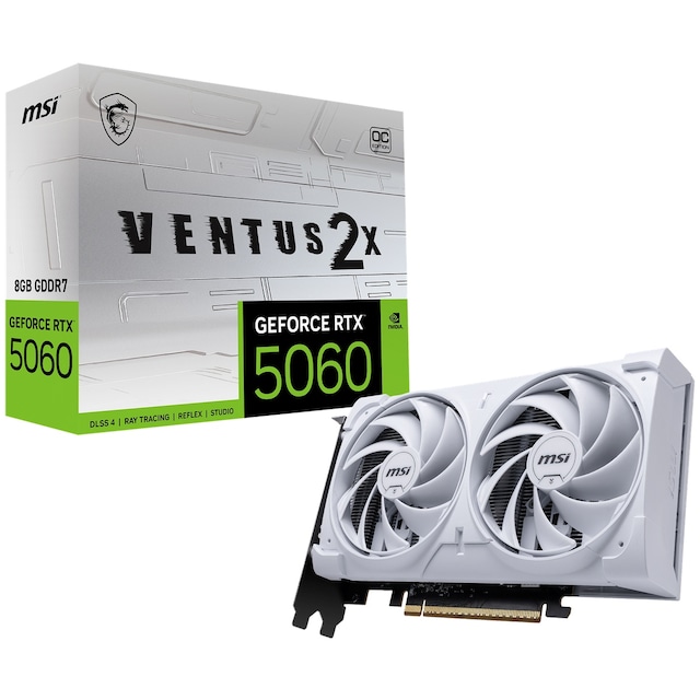 MSI RTX 5060 VENTUS 2X OC WHITE