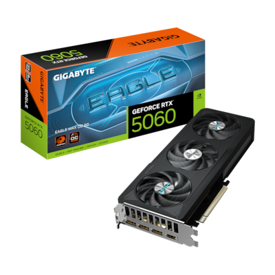 Thumbnail - KOMP. GIGABYTE GeForce RTX 5060 Eagle MAX OC 8G - 8GB GDDR7, HDMI, 3x DP