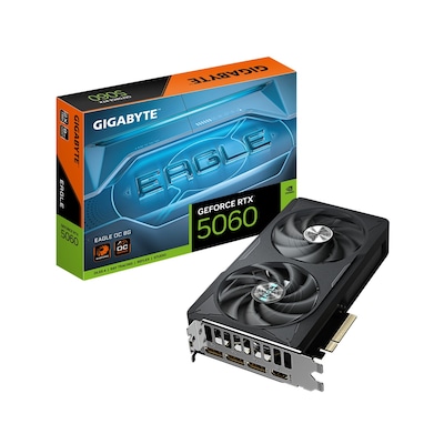 Gigabyte GeForce RTX 5060 EAGLE OC 8G Grafikkarte - 8GB GDDR7, HDMI, 3x DP