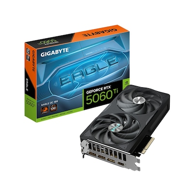 GIGABYTE GeForce RTX 5060 Ti 16GB Eagle OC - 12GB GDDR7, HDMI, 3x DP