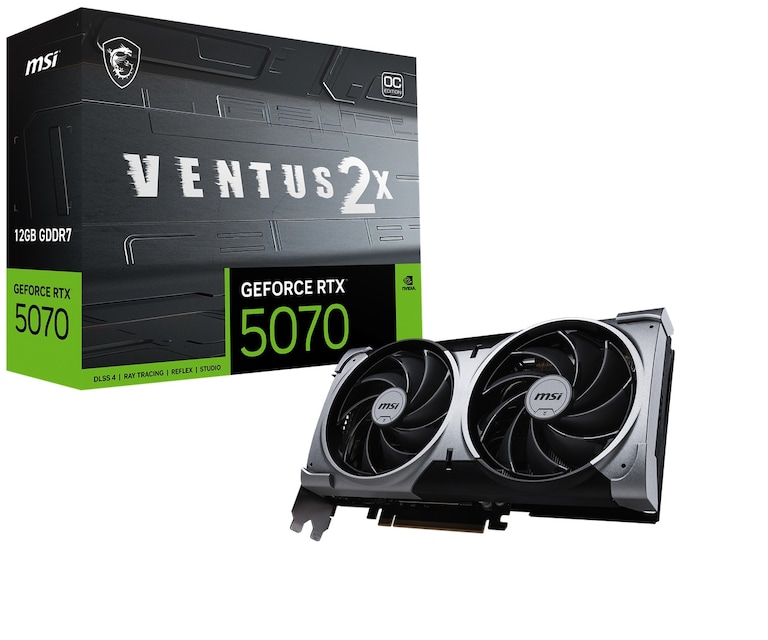 MSI RTX 5070 VENTUS 2X OC