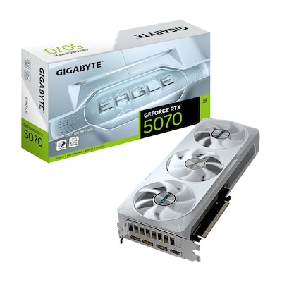 Thumbnail - GIGABYTE GeForce RTX 5070 Eagle OC ICE SFF 12G - 12GB GDDR7, HDMI, 3x DP