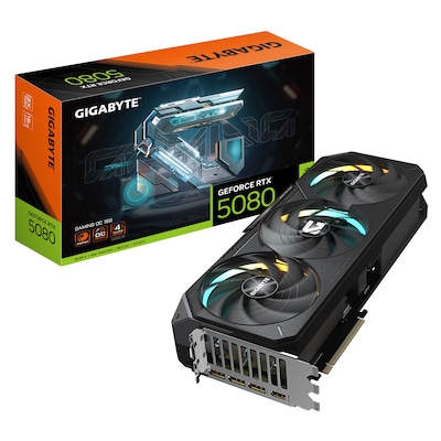 Thumbnail - GIGABYTE GeForce RTX 5080 Gaming OC 16G - 16GB GDDR7, HDMI, 3x DP