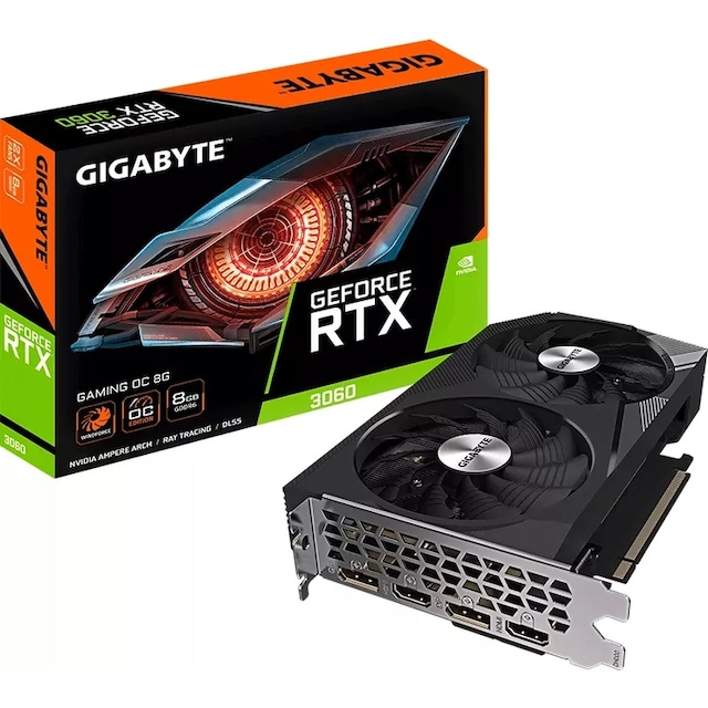 GeForce RTX 3060 8 GB graphics card