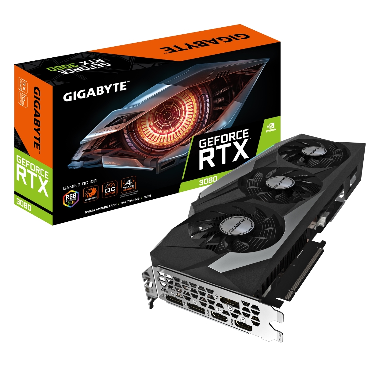 GigaByte GeForce RTX 3080 GAMING OC 10GB GDDR6X Grafikkarte